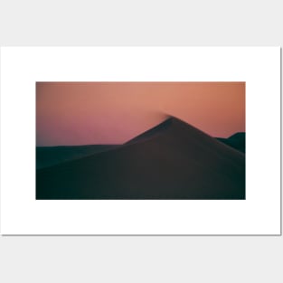 Desert Sunset In Magenta And Orange 2 Posters and Art